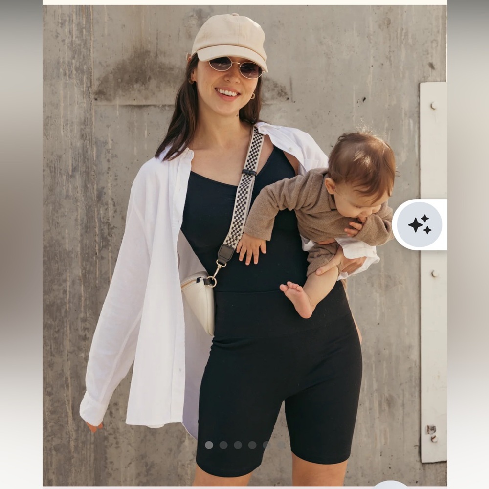Kindred Bravely Sublime Bamboo Maternity and Postpartum Bike Short
